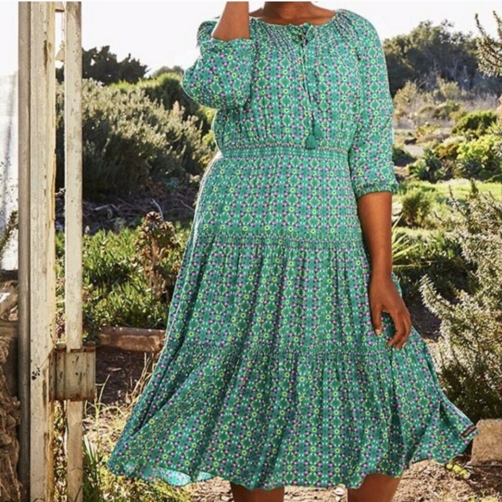 Matilda Jane Brilliant Daydream Age Of Aquarius Midi Dress Size Small NWT